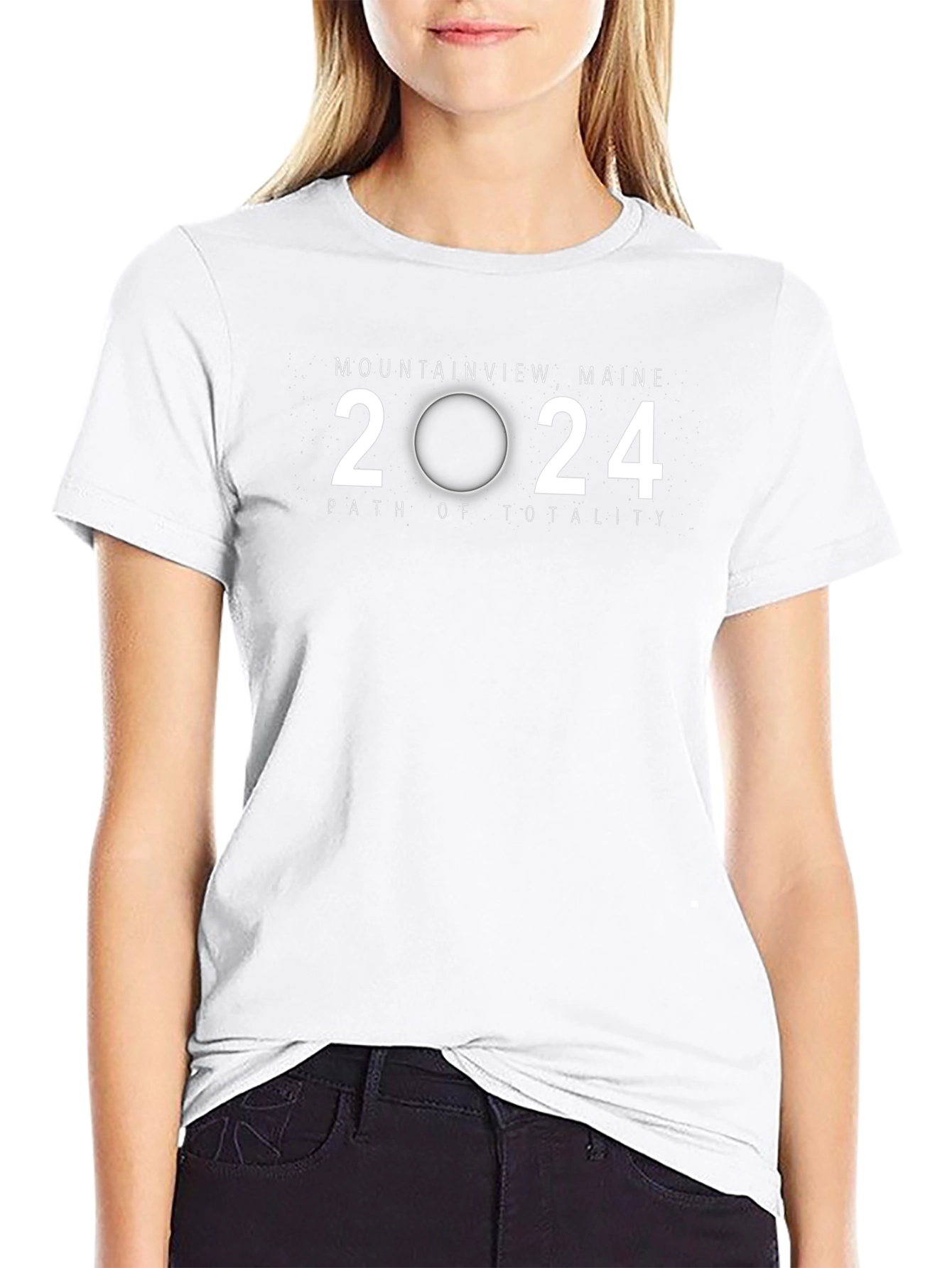 Camiseta Eclipse Mountainview Maine 2024