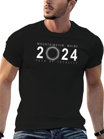 Camiseta Eclipse Mountainview Maine 2024