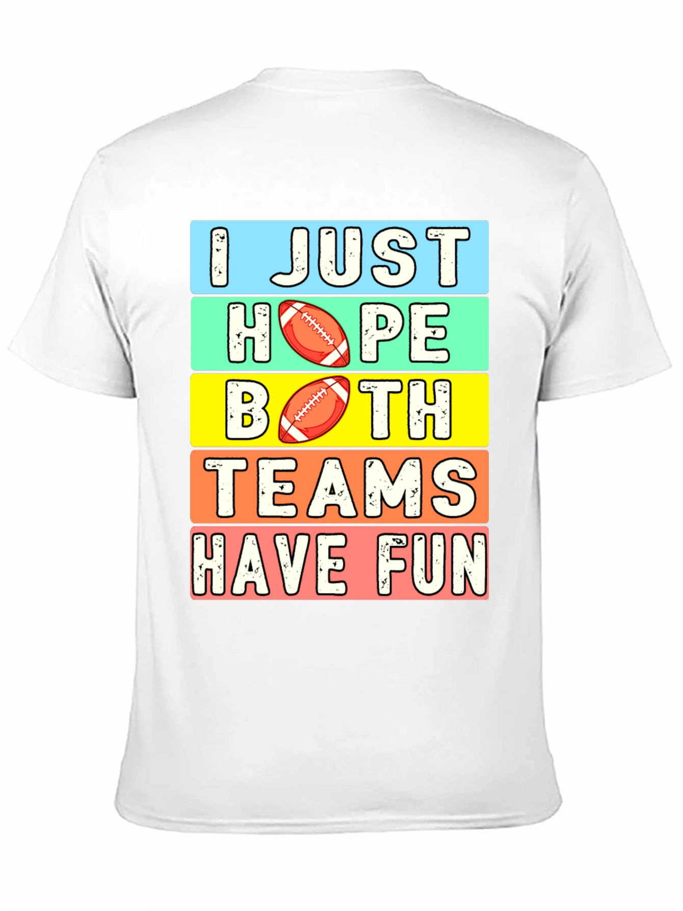 Camiseta divertida de fútbol americano