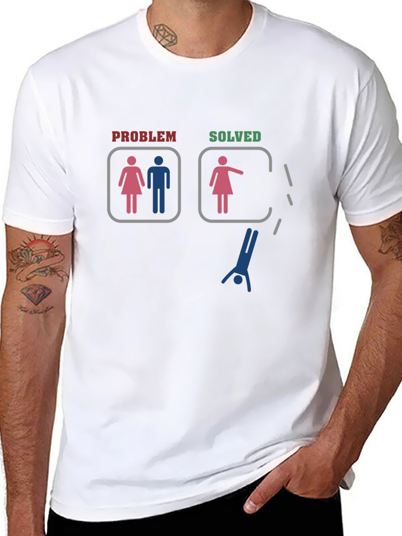 Camiseta Humorística: Problema Resuelto