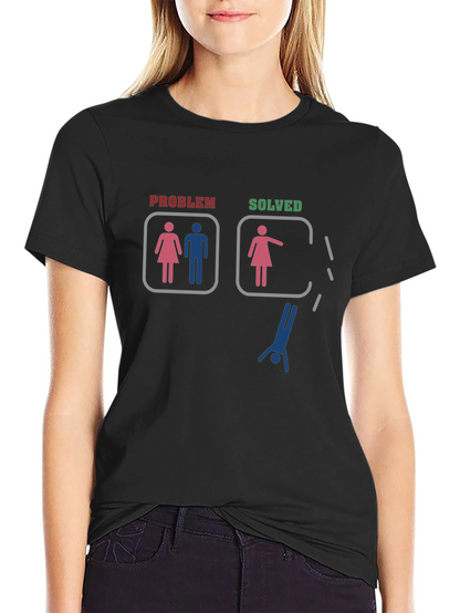 Camiseta Humorística: Problema Resuelto