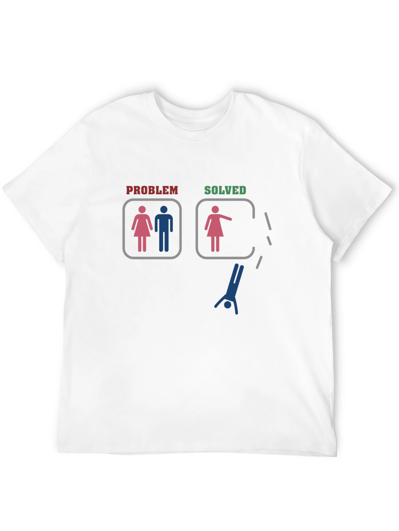 Camiseta Humorística: Problema Resuelto