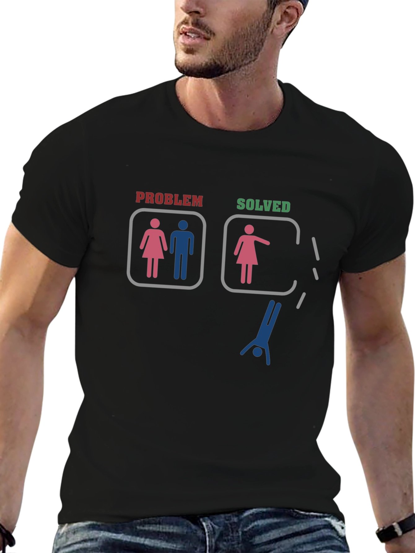 Camiseta Humorística: Problema Resuelto