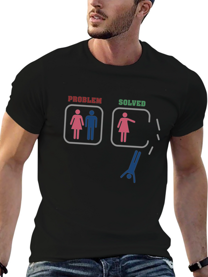 Camiseta Humorística: Problema Resuelto