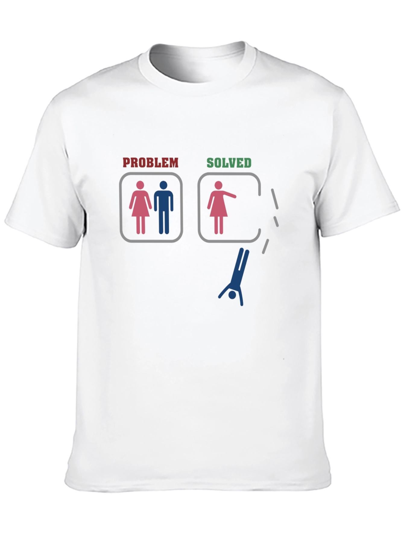 Camiseta Humorística: Problema Resuelto