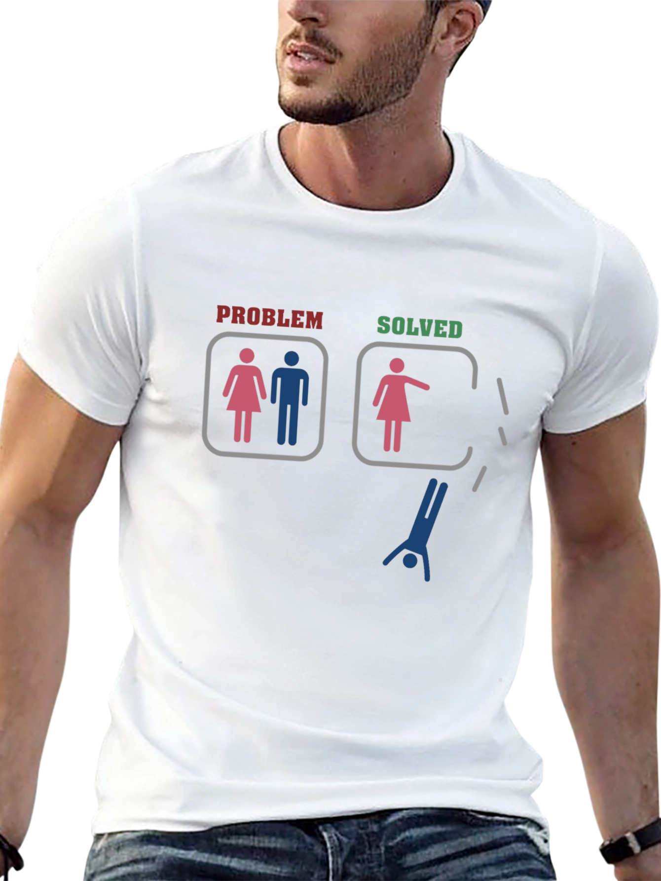 Camiseta Humorística: Problema Resuelto