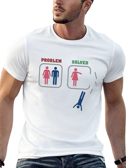 Camiseta Humorística: Problema Resuelto