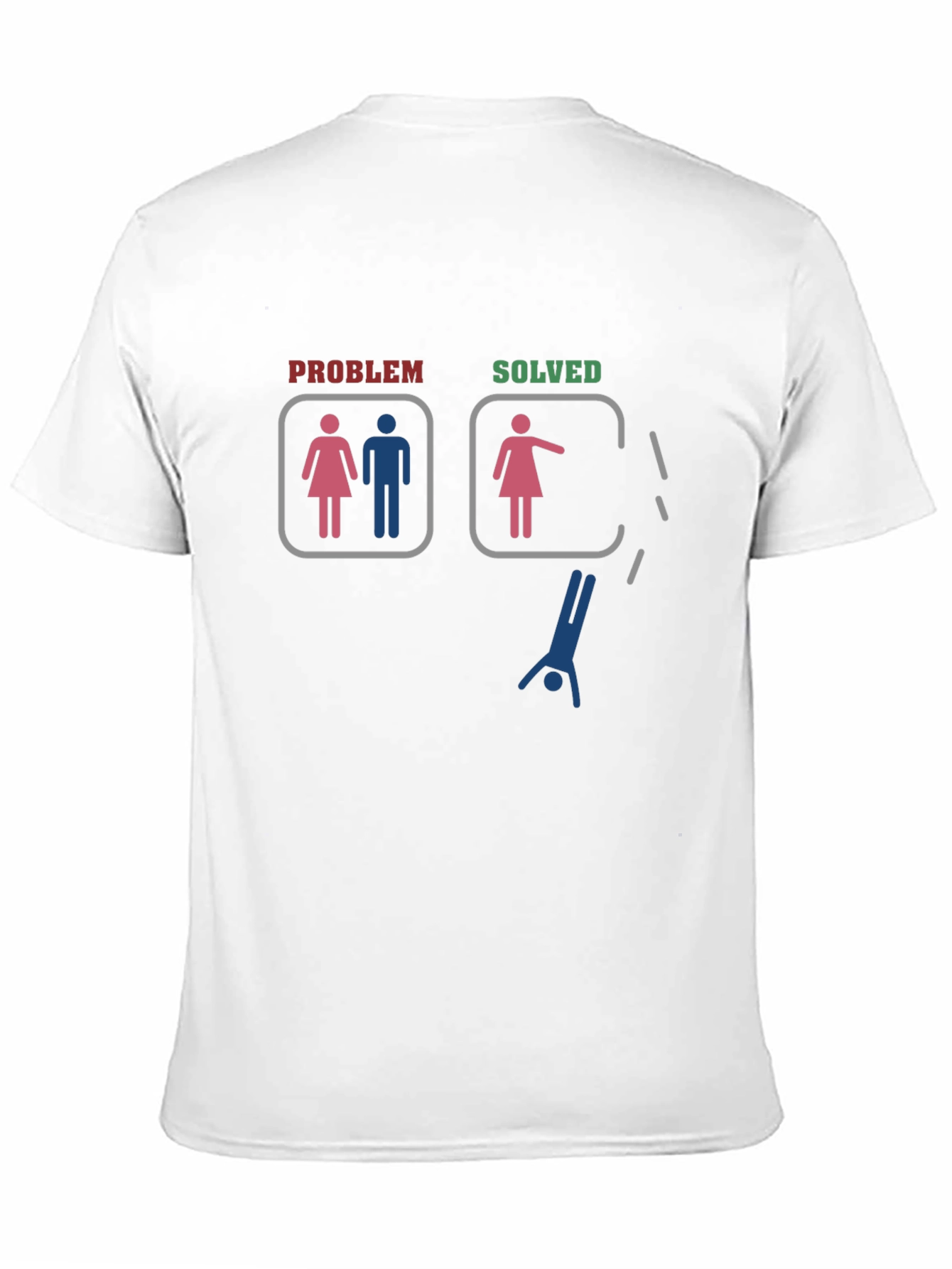 Camiseta Humorística: Problema Resuelto