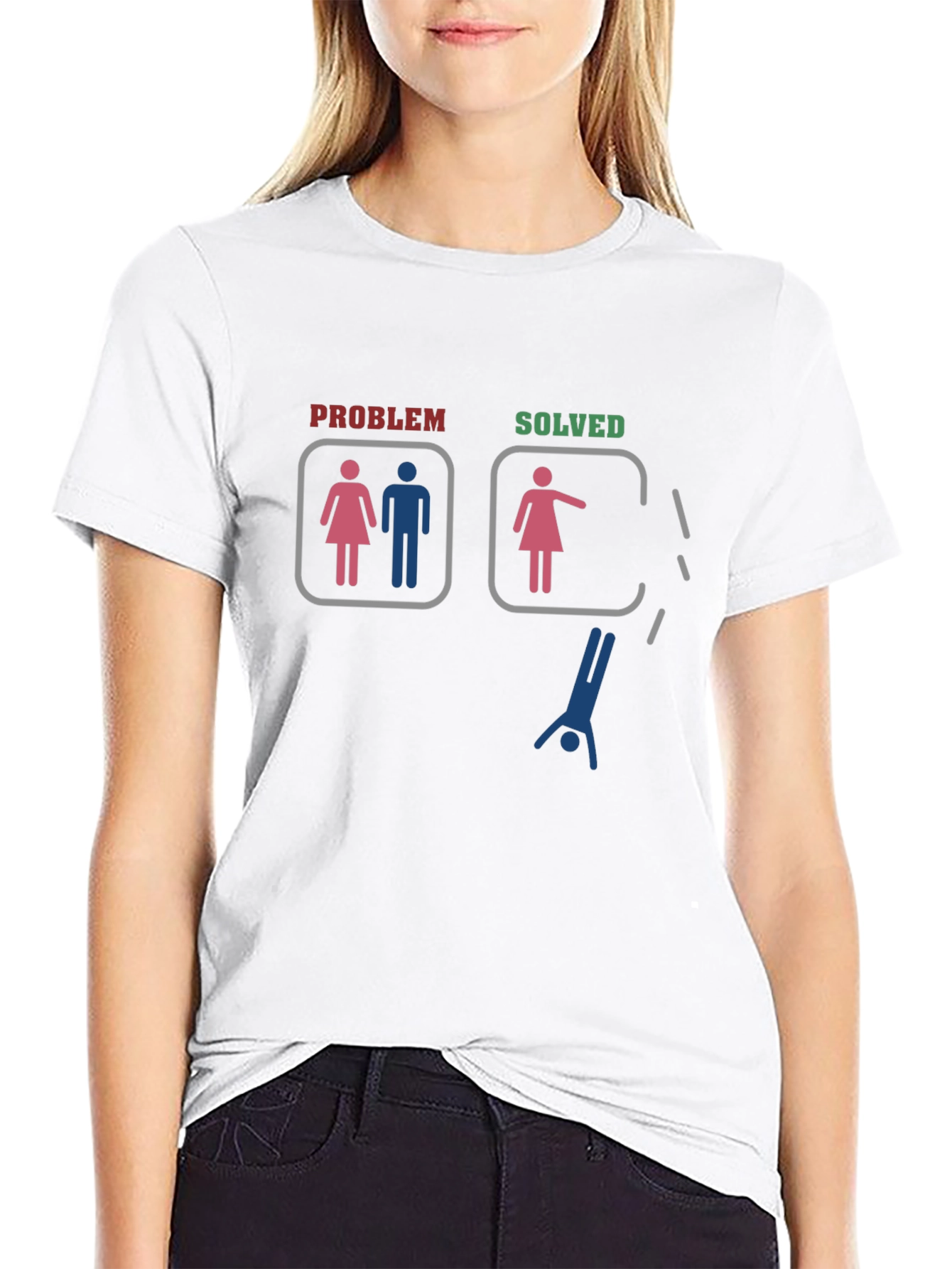 Camiseta Humorística: Problema Resuelto