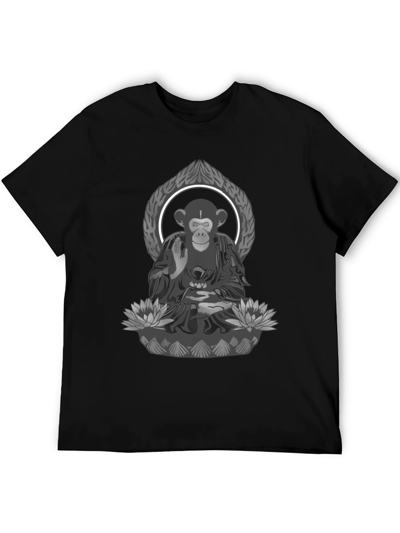 Camiseta Buda Mono - Diseño Único y Original