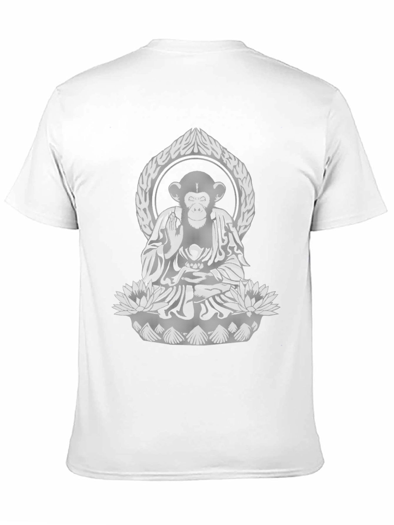 Camiseta Buda Mono - Diseño Único y Original