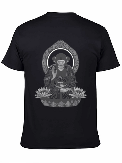 Camiseta Buda Mono - Diseño Único y Original