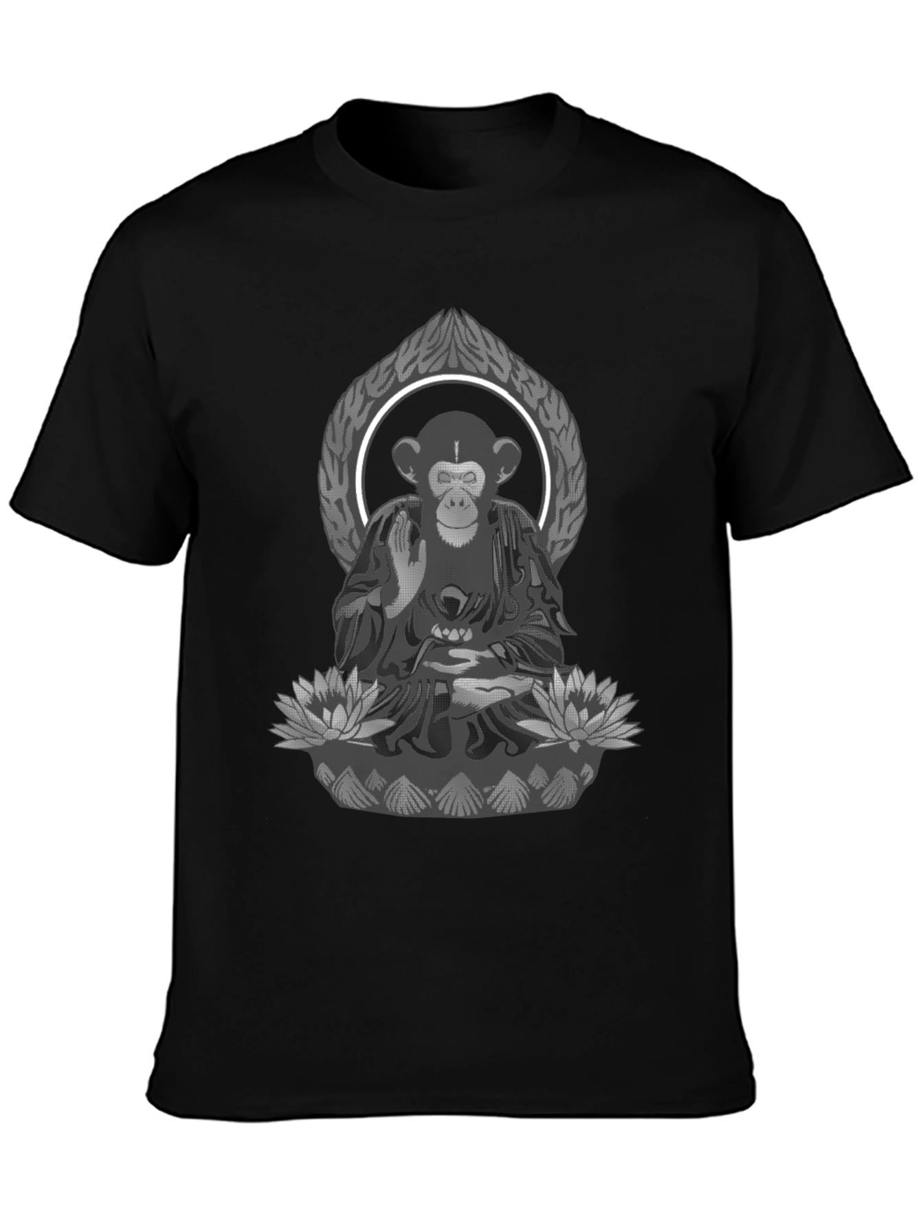 Camiseta Buda Mono - Diseño Único y Original