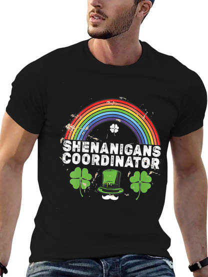 Camiseta Negra Divertida para el Día de San Patricio