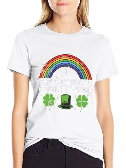 Camiseta Negra Divertida para el Día de San Patricio