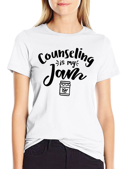 Camiseta Negra: Counseling is my Jam