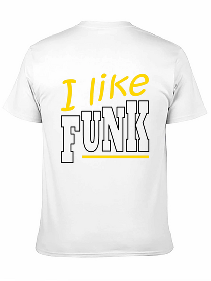Camiseta Negra con Diseño I Like Funk