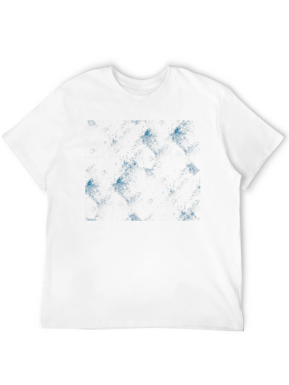 Camiseta Negra Estampada Unisex Casual