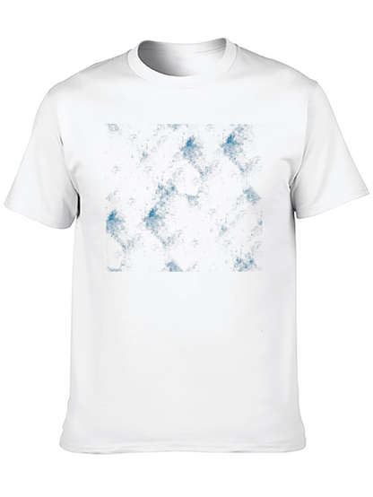 Camiseta Negra Estampada Unisex Casual