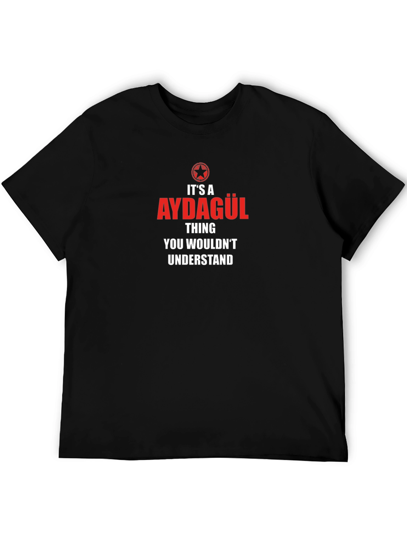 Camiseta Negra Aydagül: Solo Para Entendidos