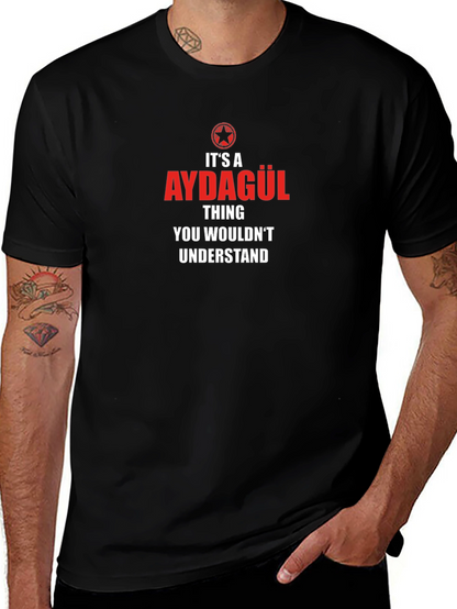 Camiseta Negra Aydagül: Solo Para Entendidos