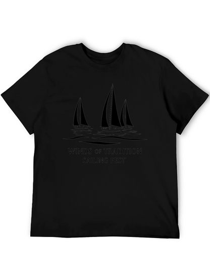Camiseta Negra Winds of Tradition Sailing Fest