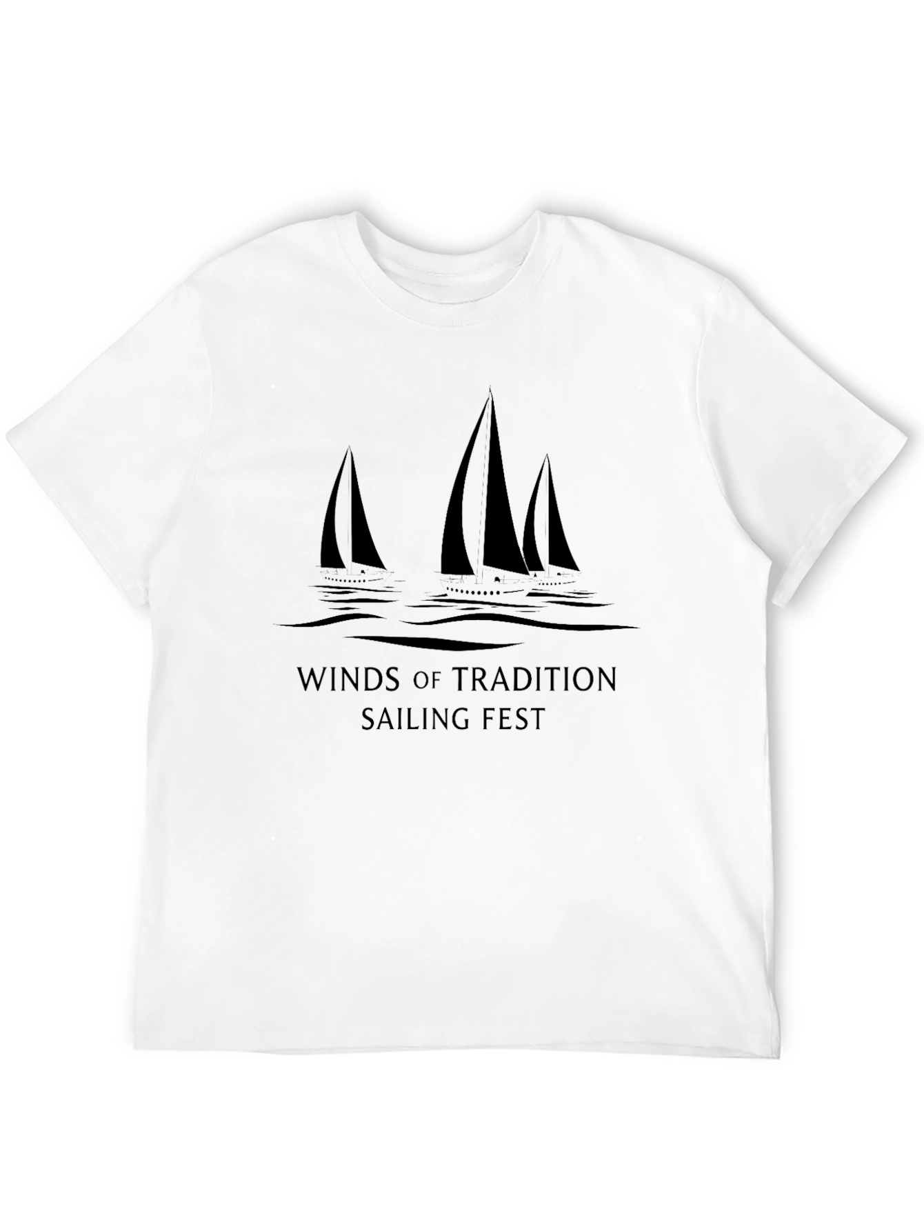 Camiseta Negra Winds of Tradition Sailing Fest