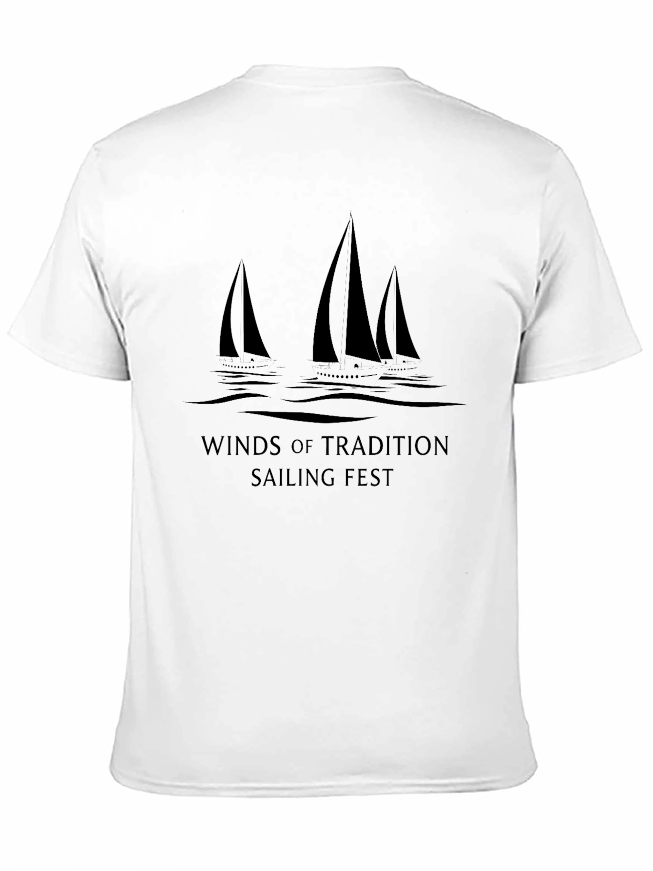 Camiseta Negra Winds of Tradition Sailing Fest