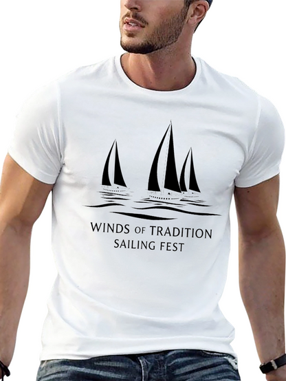Camiseta Negra Winds of Tradition Sailing Fest