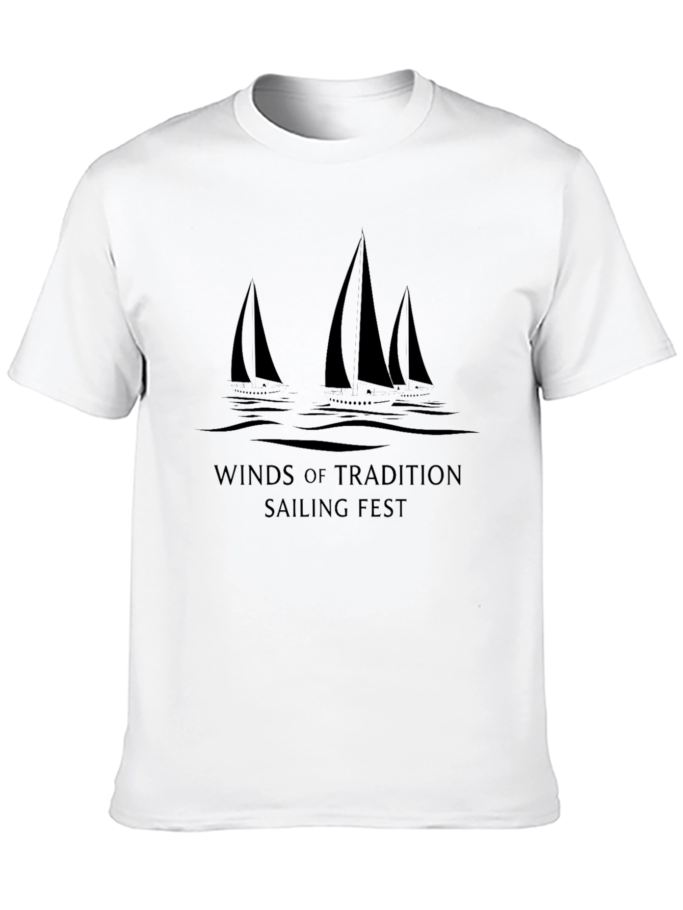 Camiseta Negra Winds of Tradition Sailing Fest