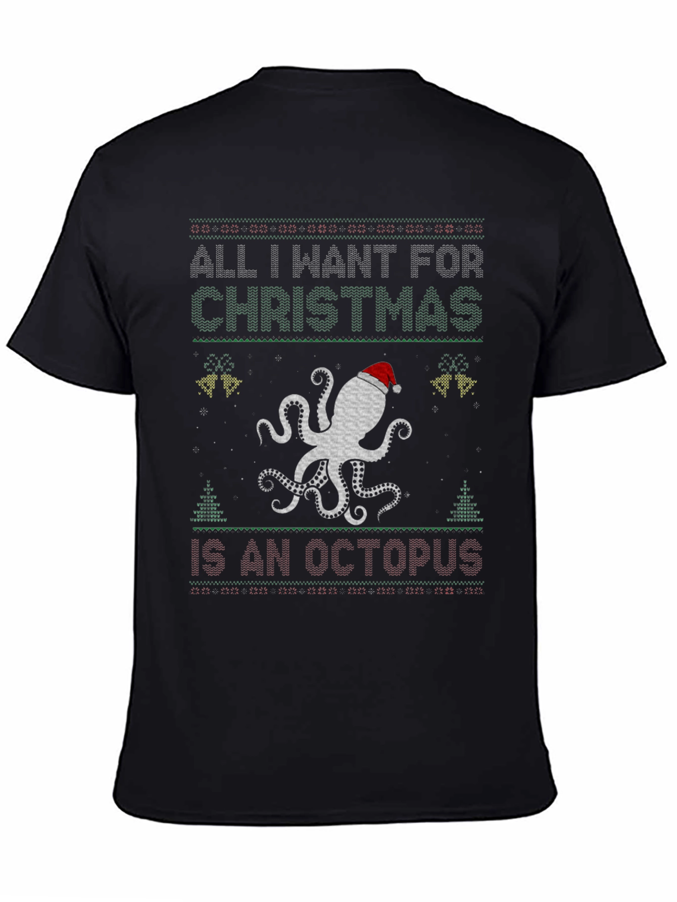 Camiseta Navideña Pulpo: ¡Lo quiero para Navidad!