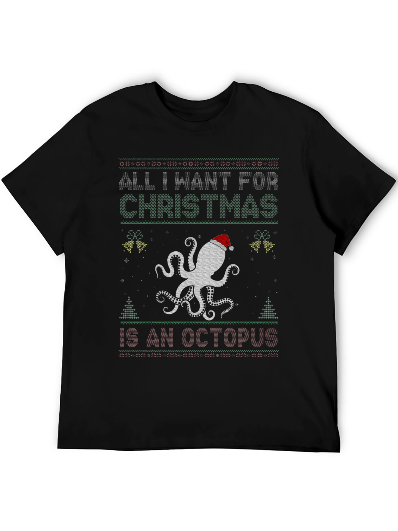 Camiseta Navideña Pulpo: ¡Lo quiero para Navidad!