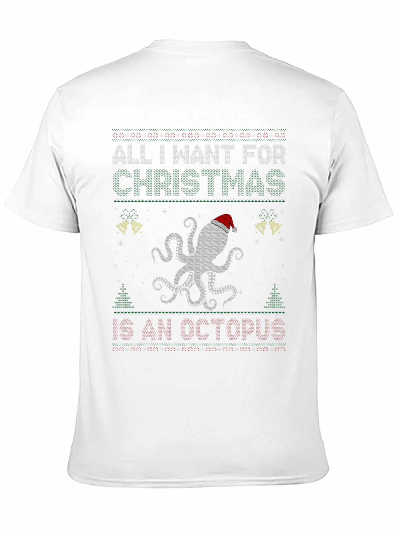 Camiseta Navideña Pulpo: ¡Lo quiero para Navidad!