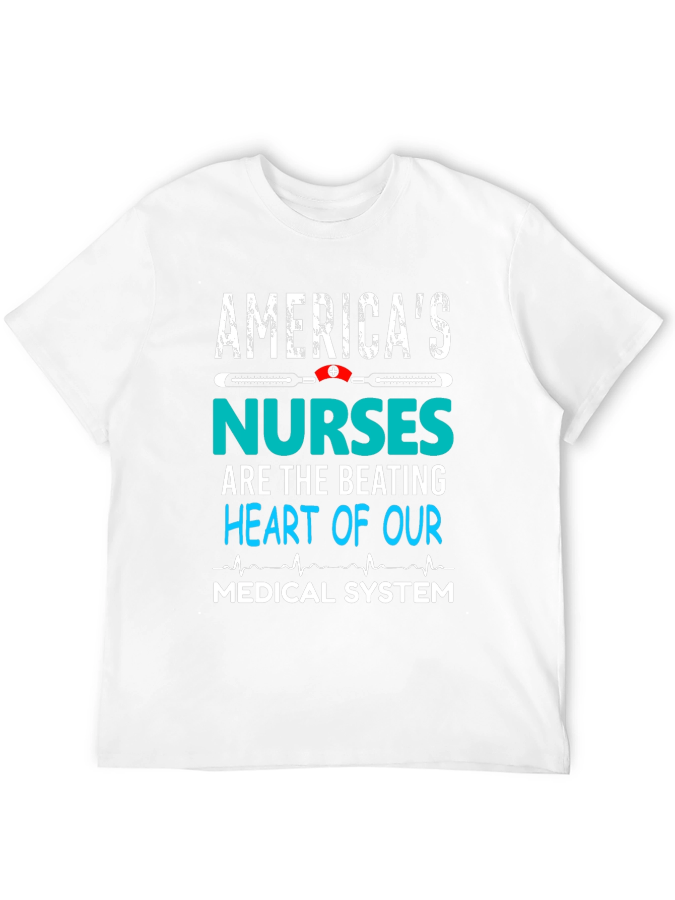 Camiseta Negra: América Ama a las Enfermeras