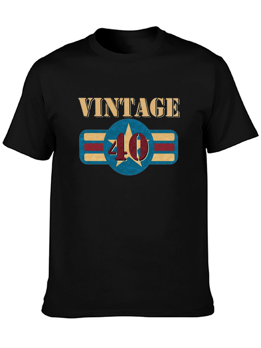 Camiseta Vintage 40 Aniversario