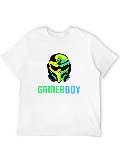 Camiseta Negra Gamerboy con Diseño Único