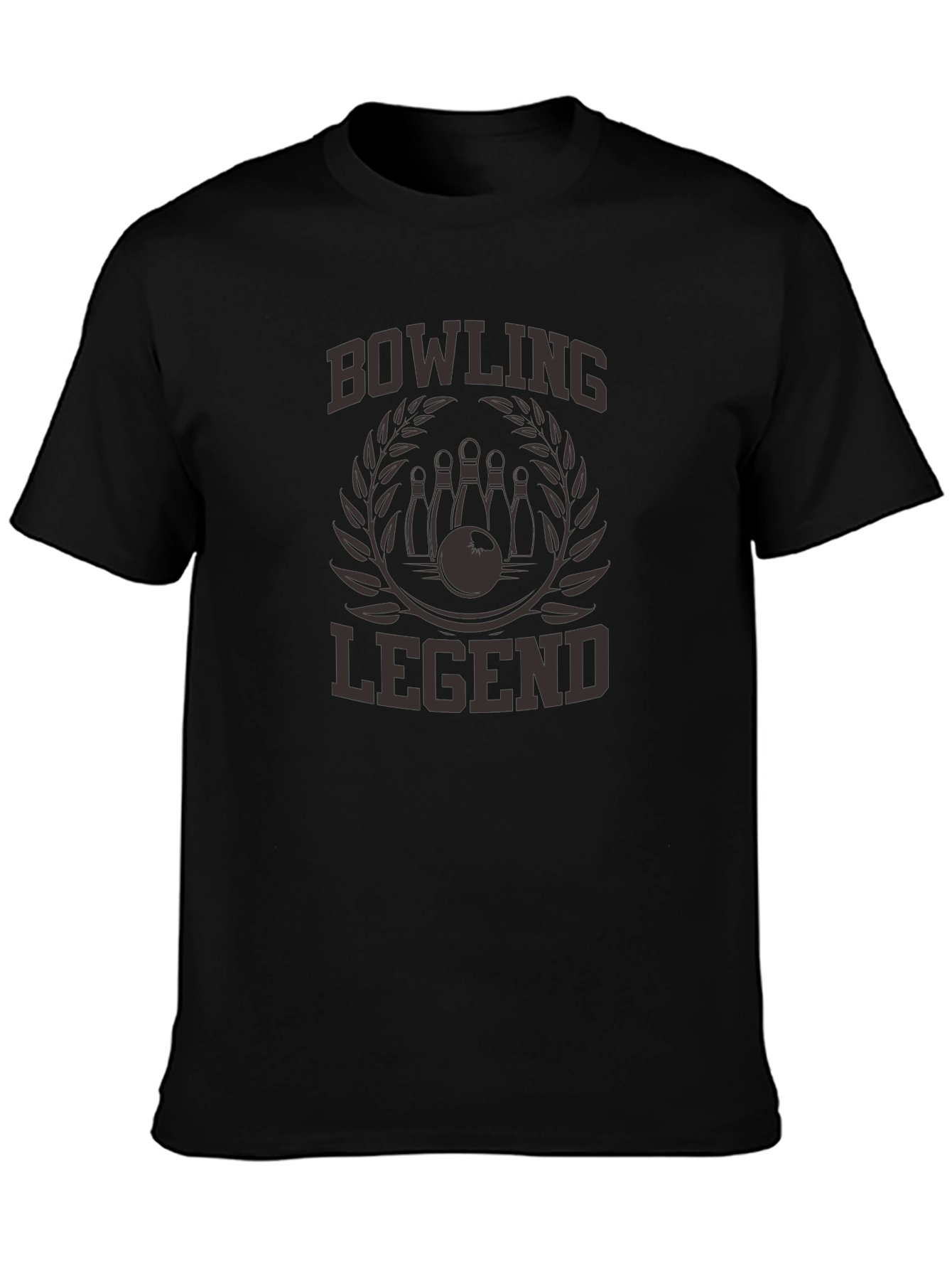 Camiseta Negra Leyenda de Bolos
