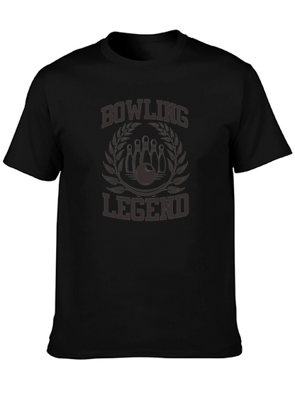 Camiseta Negra Leyenda de Bolos