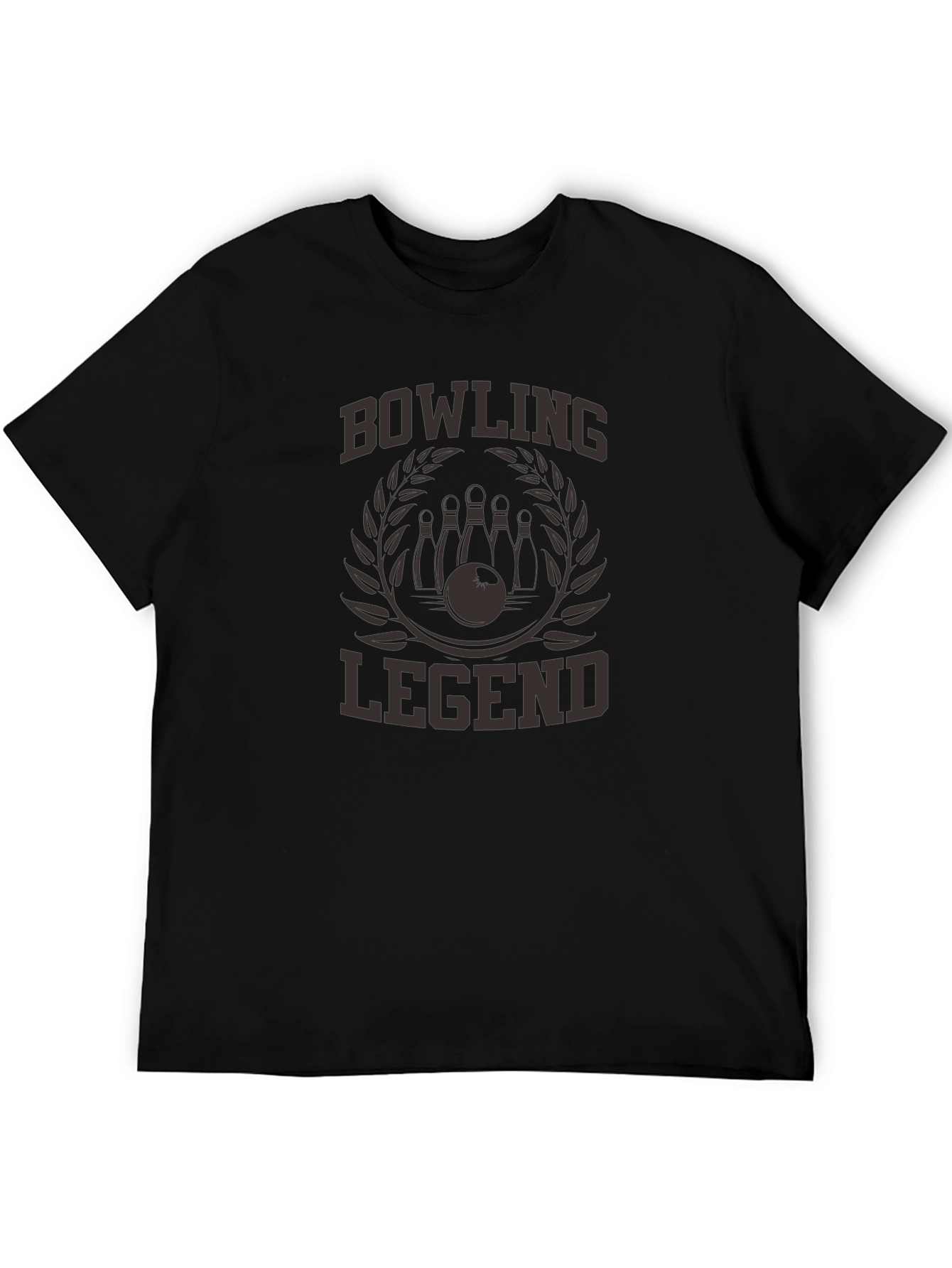 Camiseta Negra Leyenda de Bolos