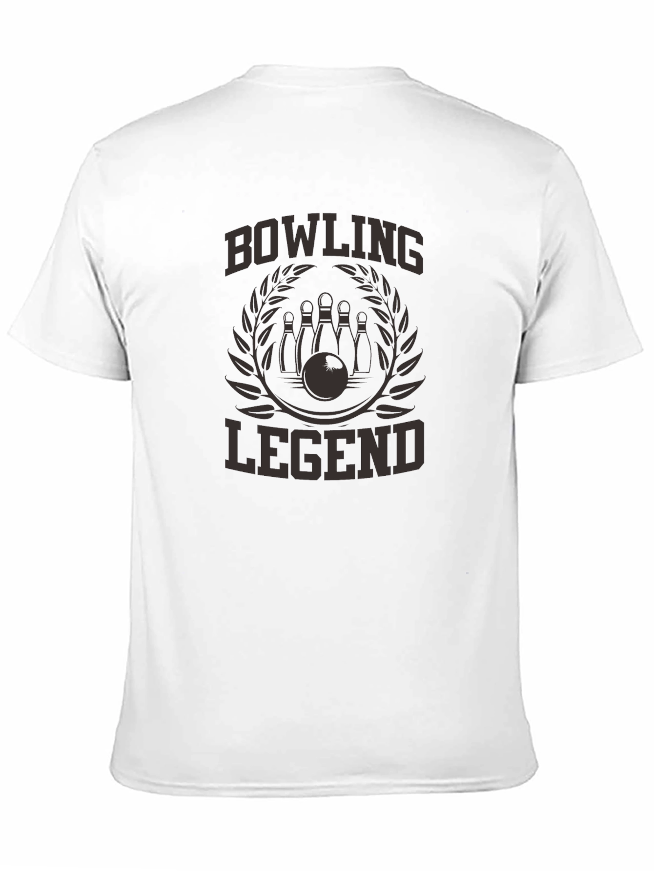Camiseta Negra Leyenda de Bolos