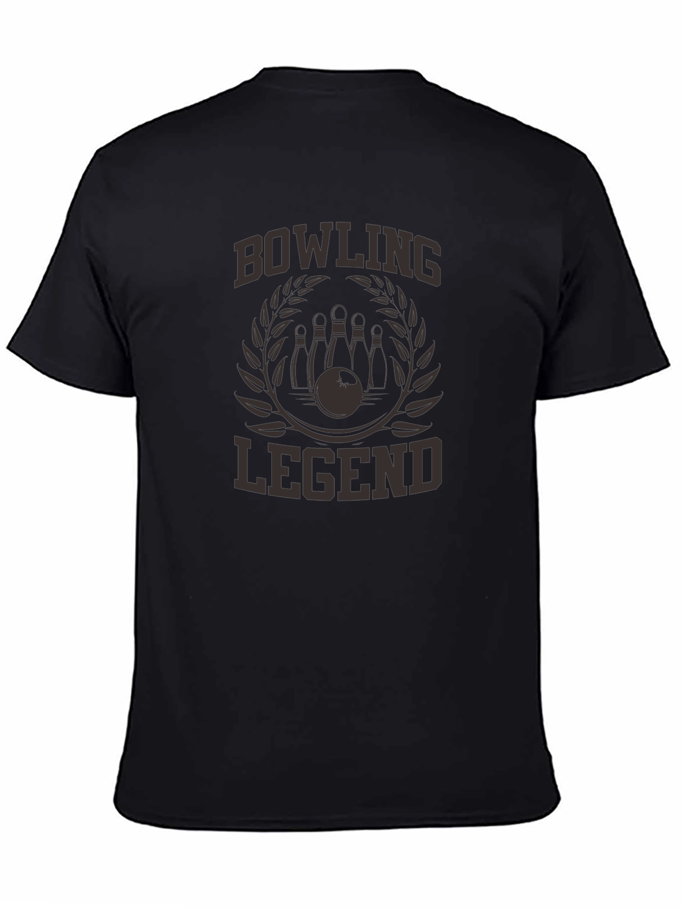 Camiseta Negra Leyenda de Bolos