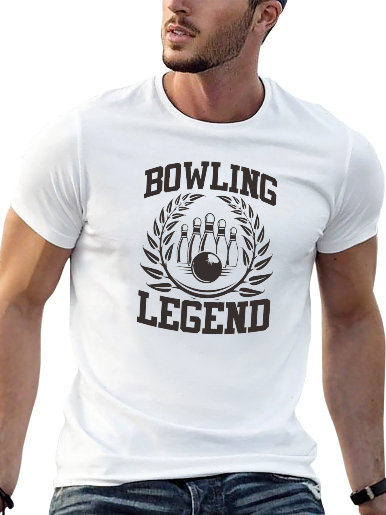 Camiseta Negra Leyenda de Bolos