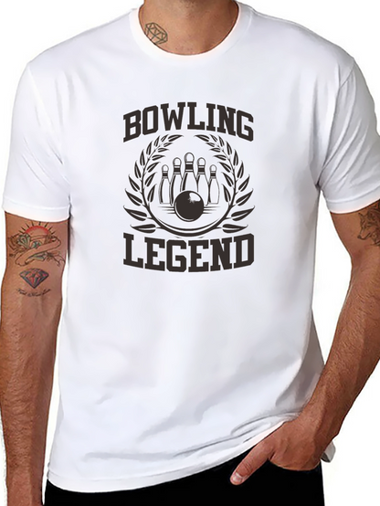 Camiseta Negra Leyenda de Bolos
