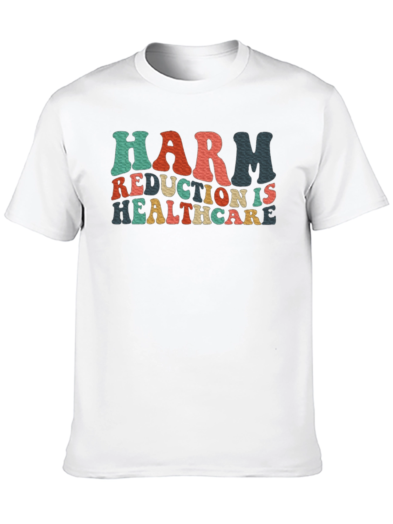 Camiseta Negra Harm Reduction Is Healthcare