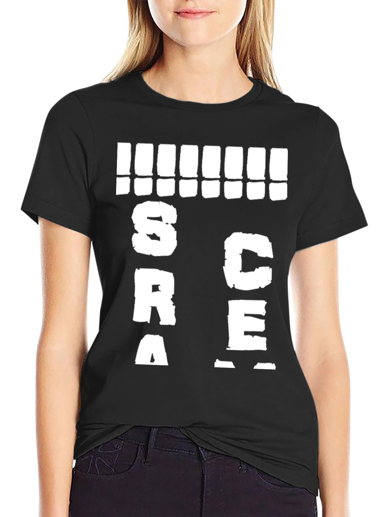 Camiseta Negra SCREAM