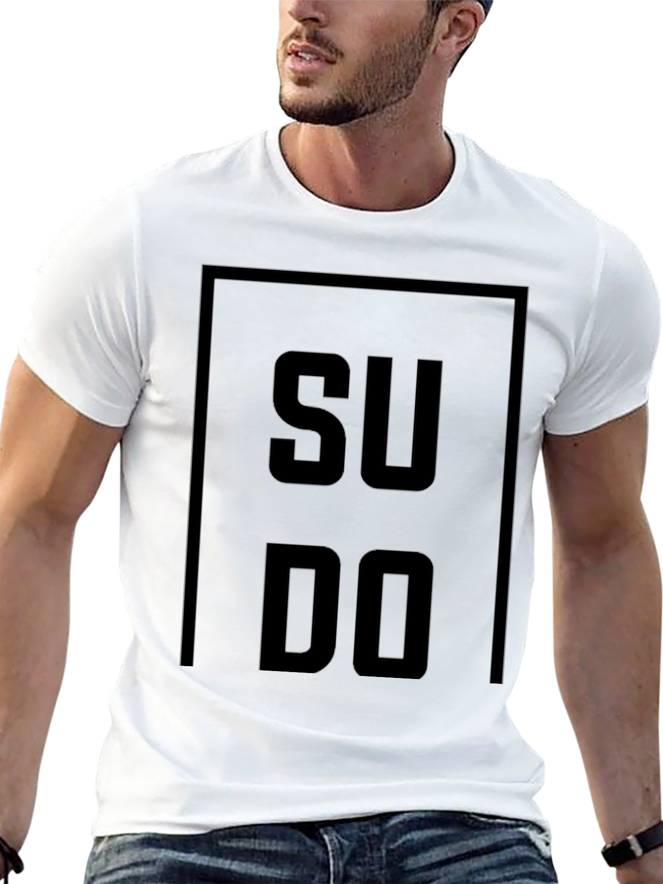 Camiseta Hombre Negra - Sudo - Elegante y Cómoda