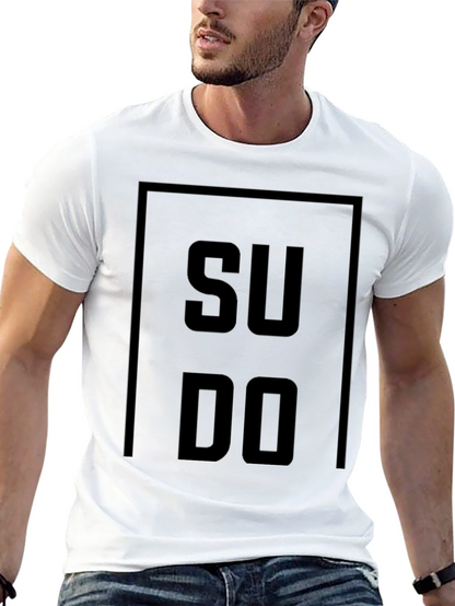 Camiseta Hombre Negra - Sudo - Elegante y Cómoda