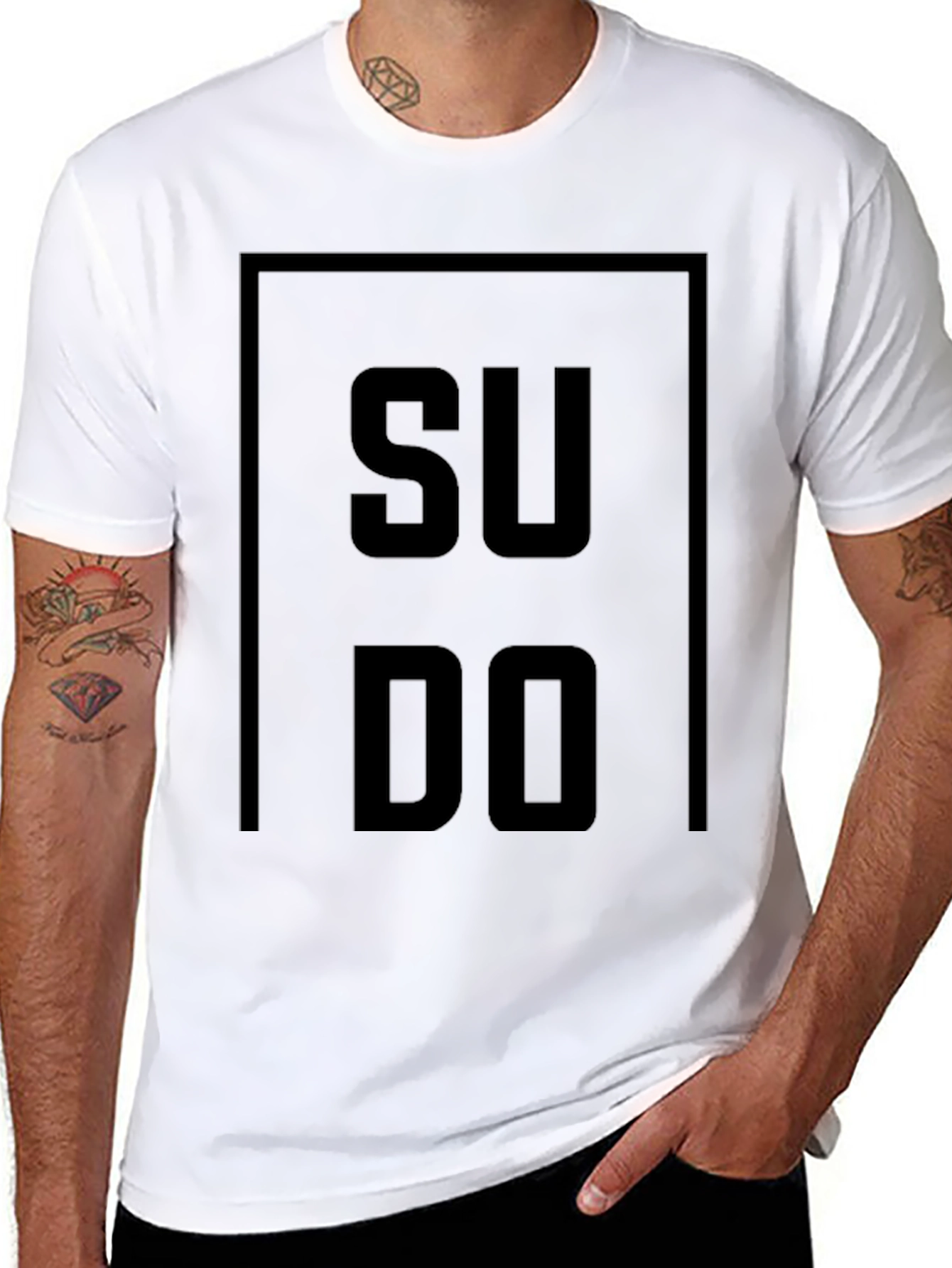 Camiseta Hombre Negra - Sudo - Elegante y Cómoda