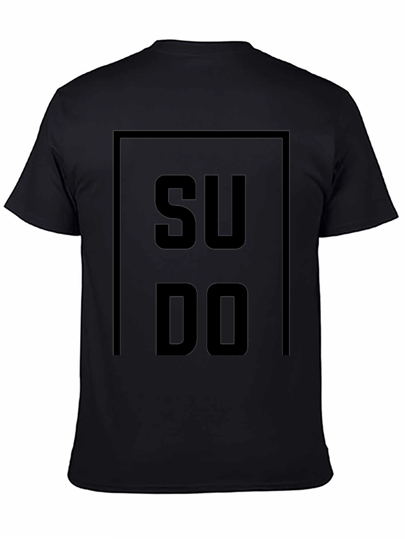 Camiseta Hombre Negra - Sudo - Elegante y Cómoda