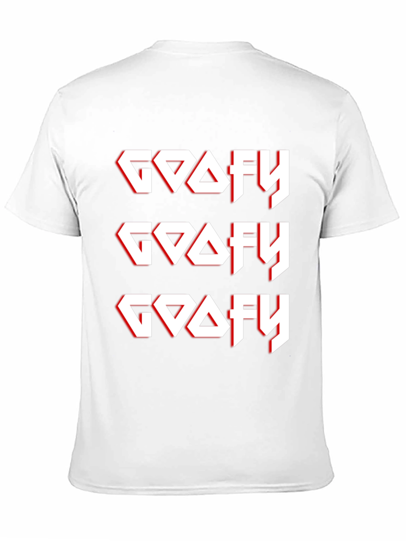 Camiseta Negra GOOFY Diseño Gráfico